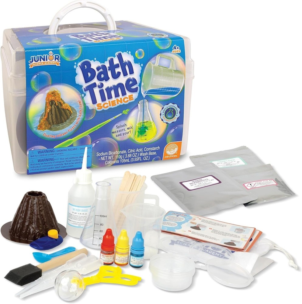 Junior Science Academy: Bath Time– 5 Amazing Beginning Science Experiments fo...