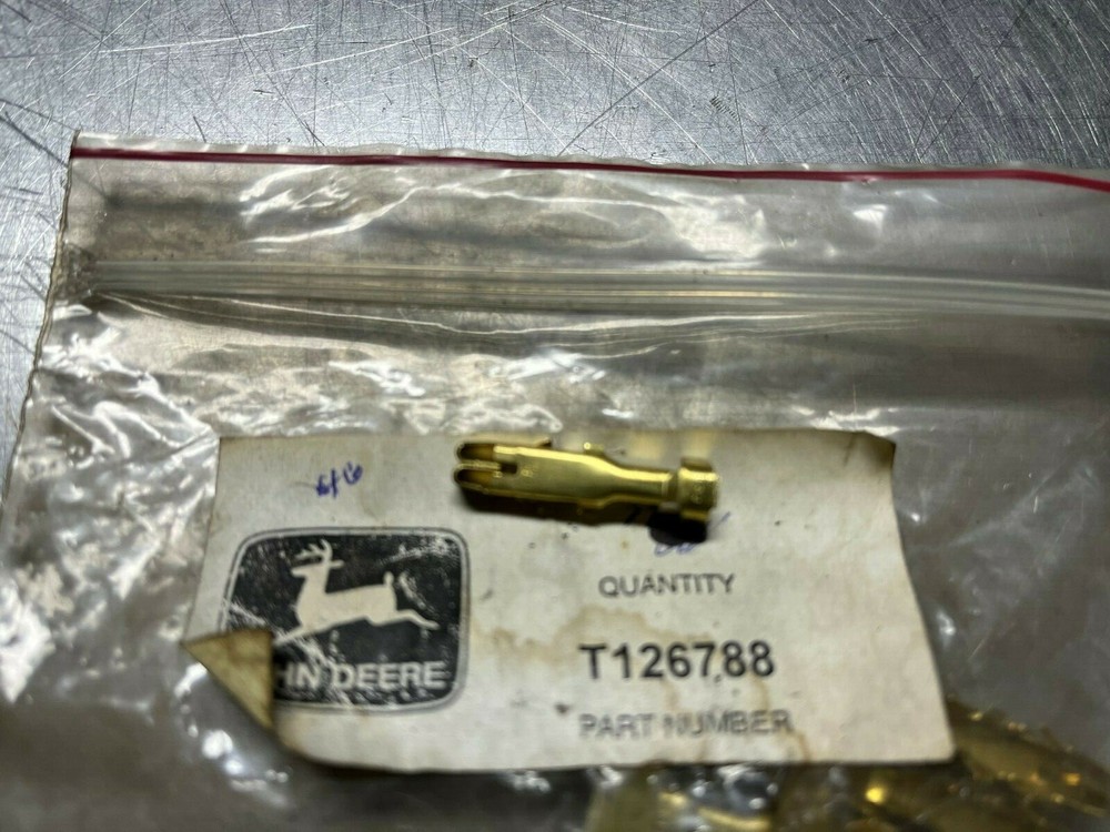 T126788 GENUINE OEM John Deere SINGLE ELECTRICAL CONNECTOR