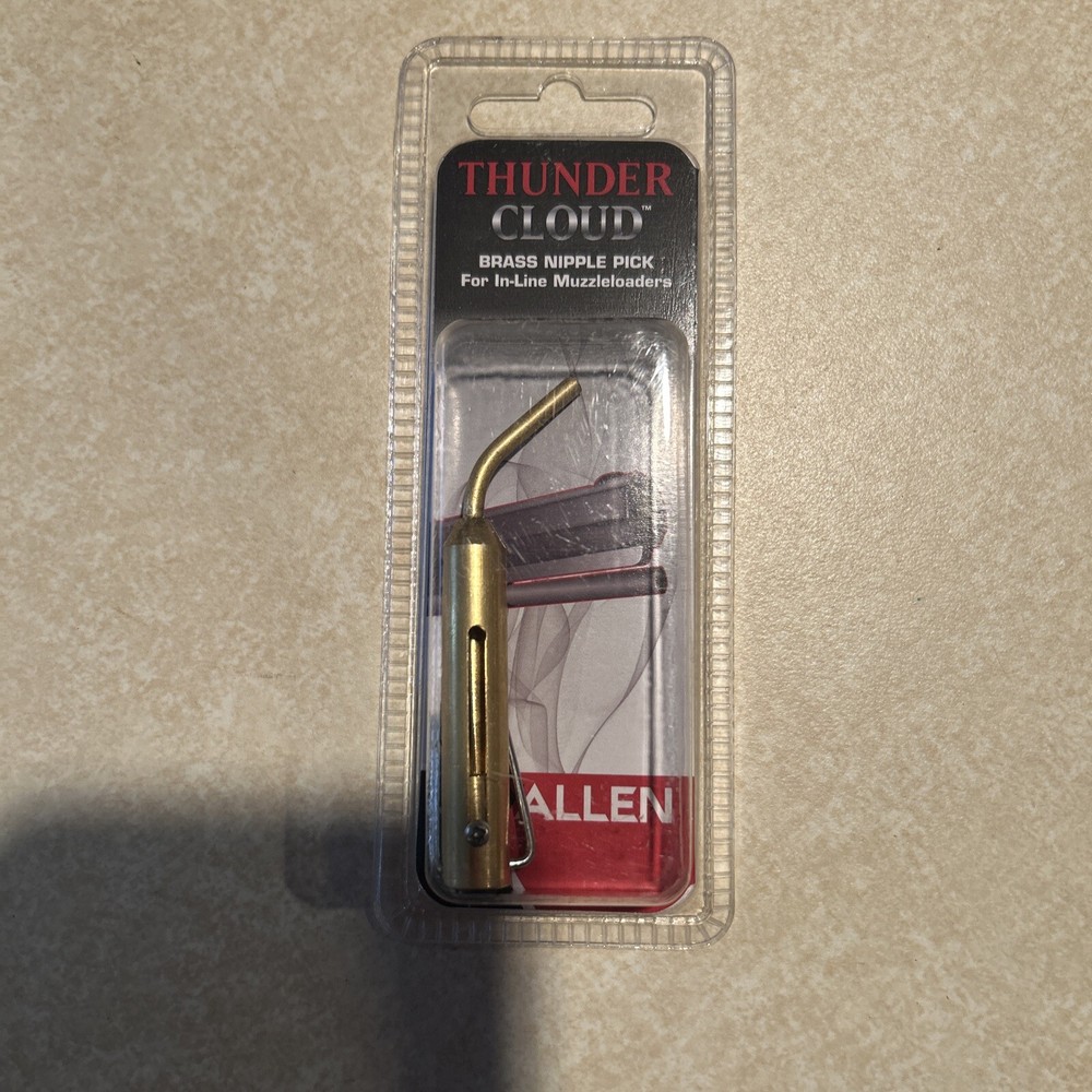 Thunder Cloud Brass Nipple Pick