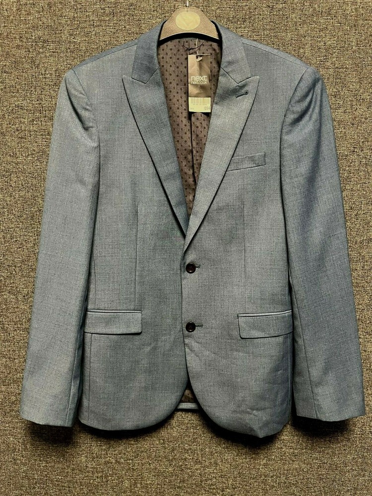 Next Blue Blazer 38R TD025 LL 04
