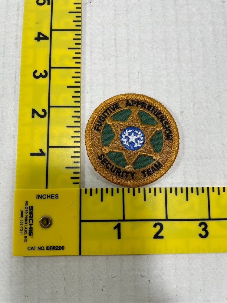 Morgan County Fugitive Apprehension Security Team Sheriff Patch Mini obsolete 2