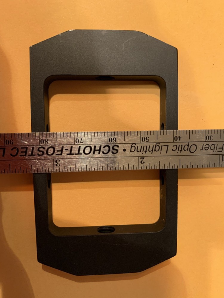 Solid Aluminum Camera Mount (Originally For VRmagic Vrmc-3)