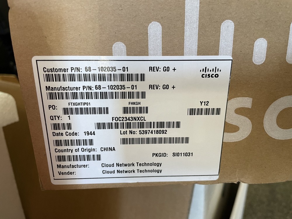 Cisco CS-KIT-MINI-K9 Webex Room Kit Mini 68-102035-01 No Touch Panel Open Box