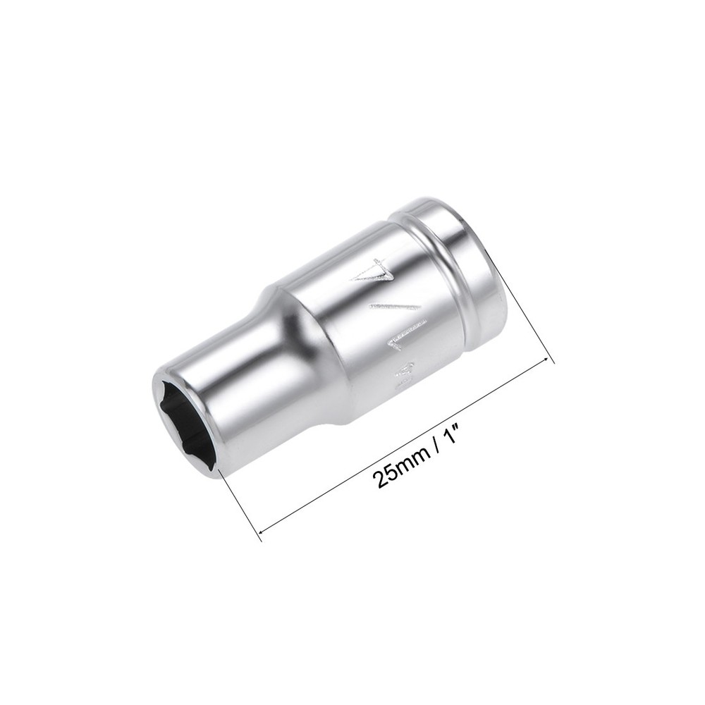 1/4" Drive 1/4" 6-Point Shallow Socket Cr-V