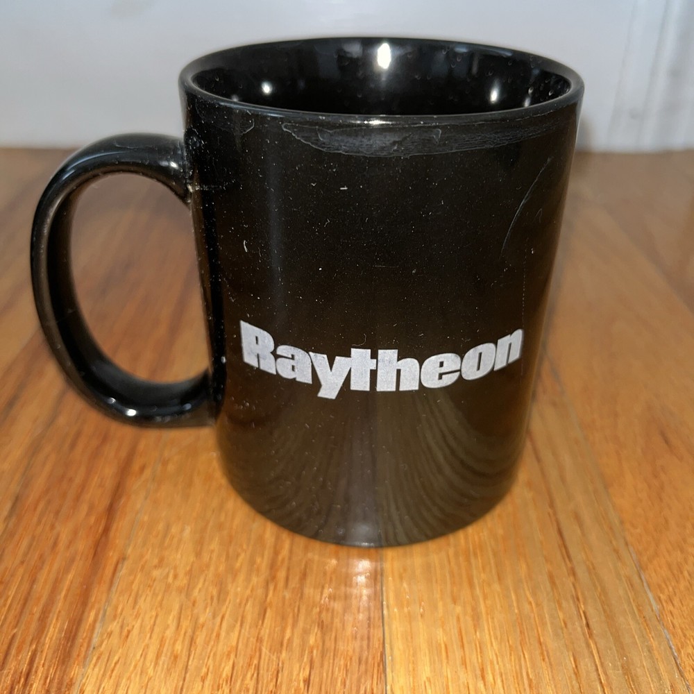 Raytheon  Black  12oz Coffee Mug