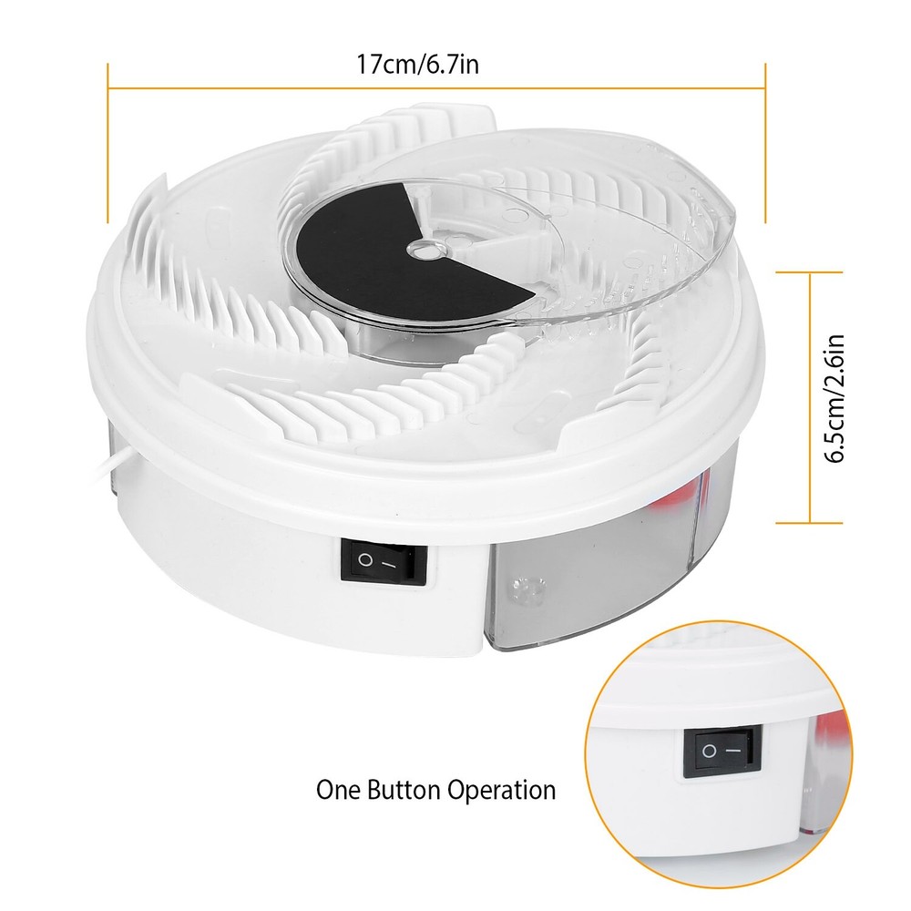 USB Powered Electric Fly Trap Device Automatic Flycatcher with Trapping Fly Trap