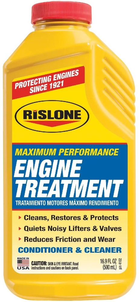 Rislone 4102 XTREME LUBE® Maximum Performance Engine 1 Pack, Yellow