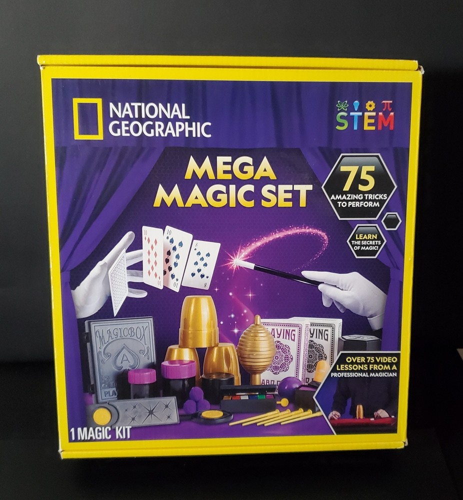 National Geographic Mega Magic Set New Sealed.