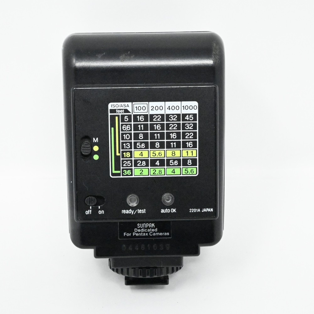 sunpak auto 221 d flash for Pentax working