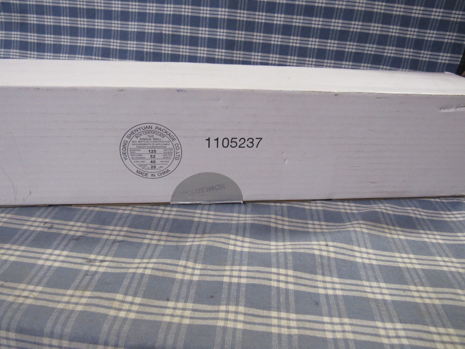 Kohler 23294-BN 18 in. Grab Bar Vibrant Brushed Nickel (Sealed Box) FREE SHIPPIN