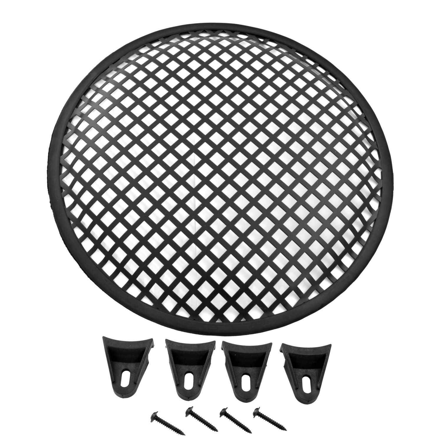 Universal 10 inch Metal Mesh Speaker Subwoofer Grill Cover Waffle Style - 2 Pack