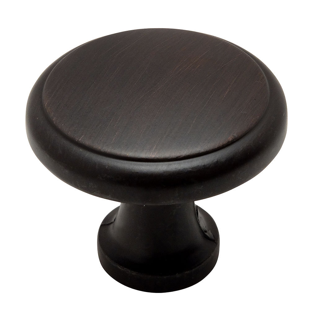 Cosmas Oil Rubbed Bronze Round Cabinet Knobs #9985ORB