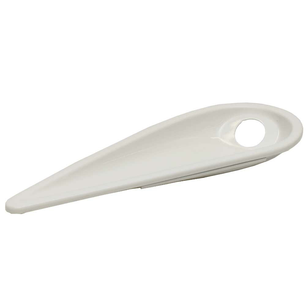 Rinker Boat Insert Panel | 21 1/4 x 8 3/8 Inch White Plastic