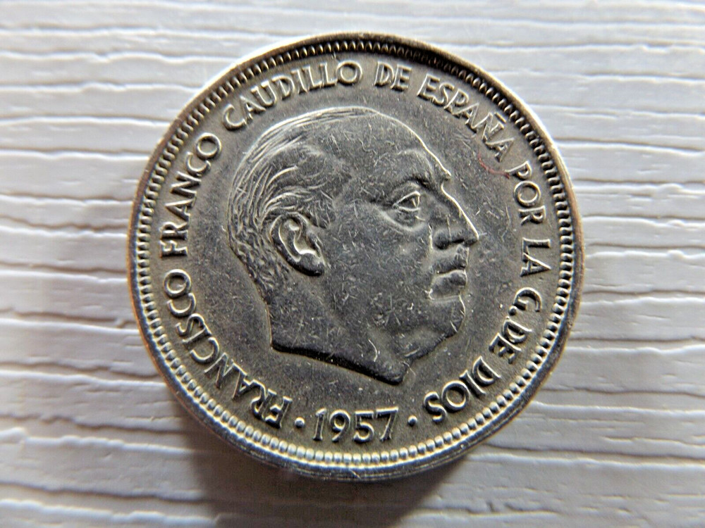 SPAIN 1957 50 PESTAS