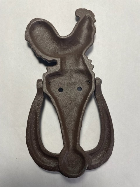 Door Knocker Cast Iron Rooster