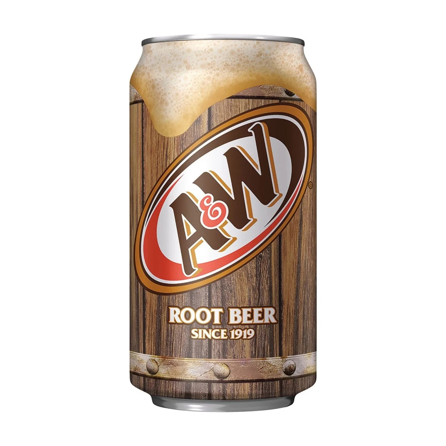 A&W Root Beer Soda Pop 12 fl oz 12-Pack Cans, Classic, Carbonated, Refreshing..