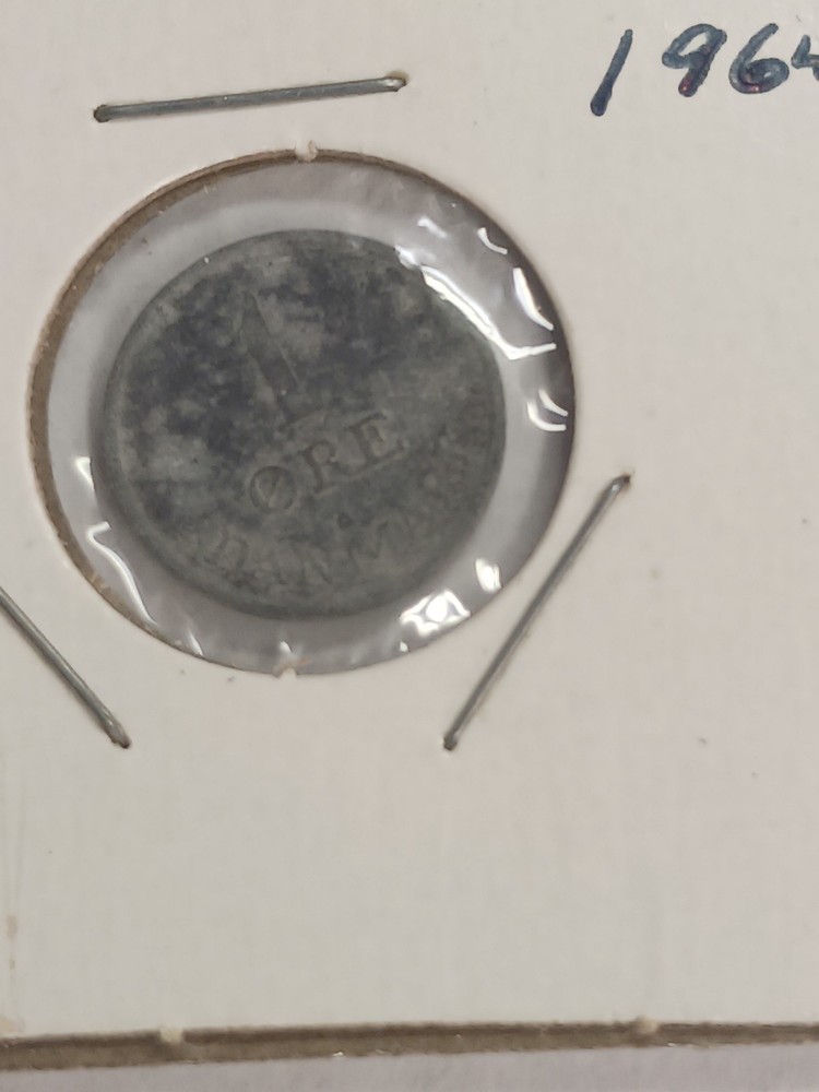 1964 Denmark - 1 Ore - Good