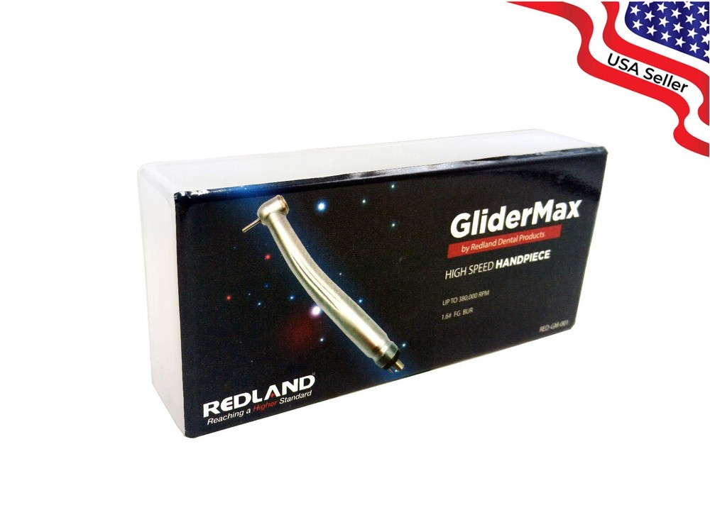 6x REDLAND Dental GliderMax High Speed Handpiece Non-LED