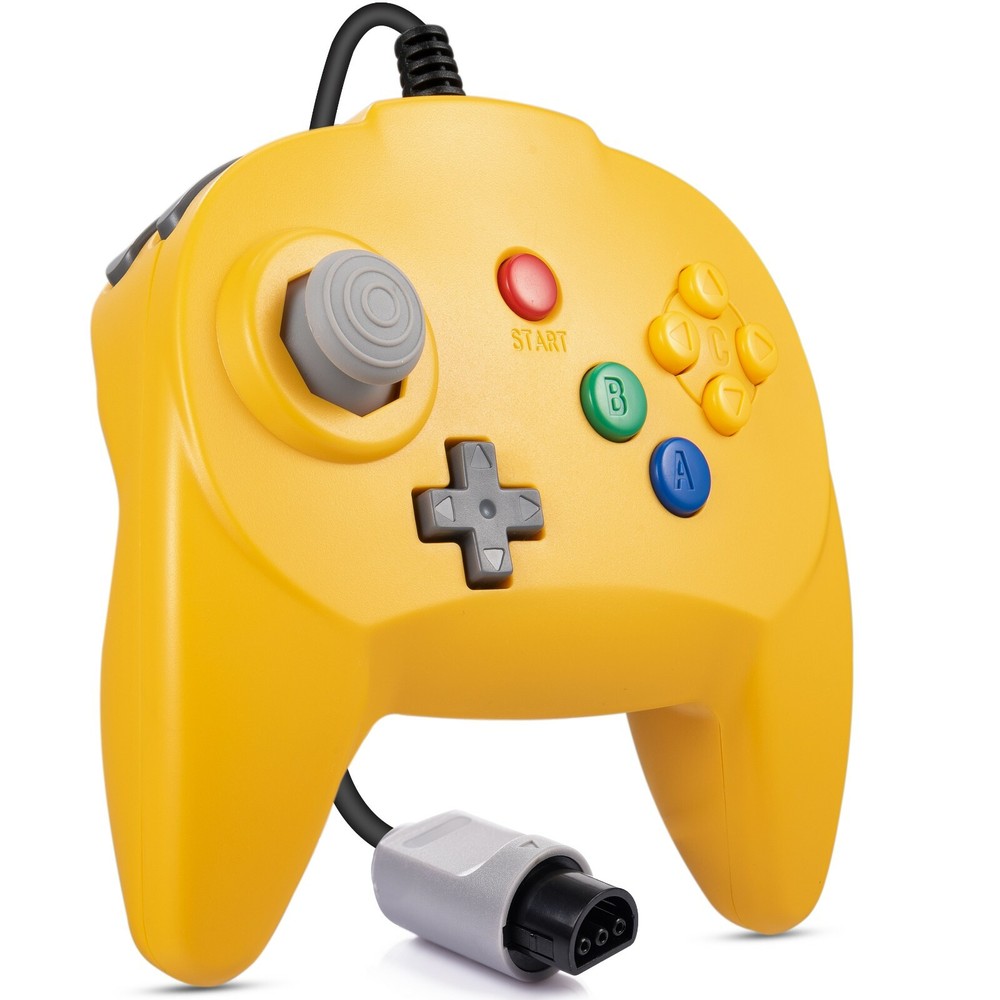 Wired Retro N64 64 bit Controller Joystick Gamepad for N64 Console Video Games