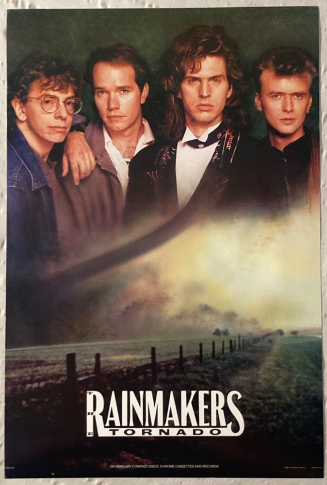 Rainmakers 1987 Promo Poster Tornado