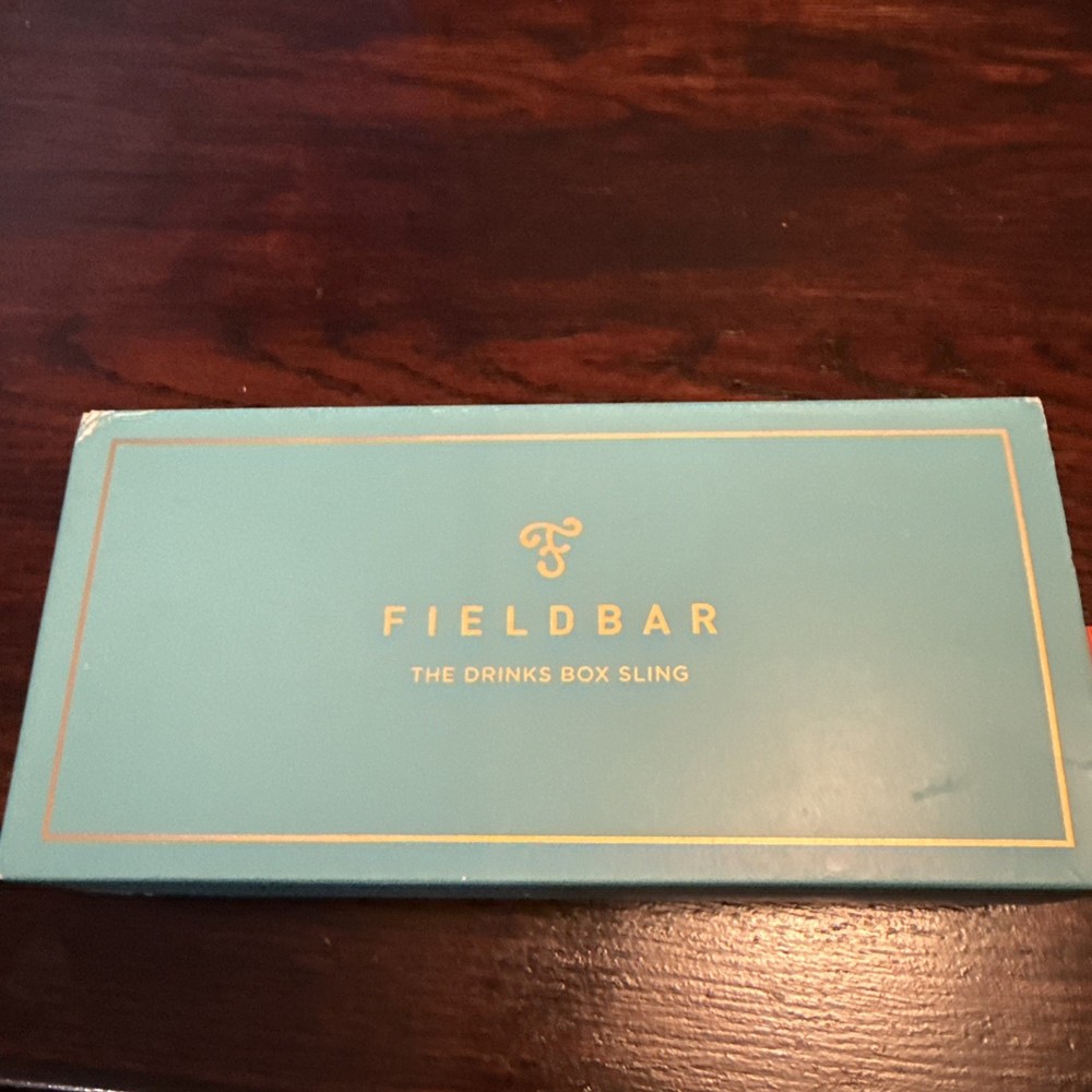 Genuine FIELDBAR Drinks Box Adjustable Leather Sling Carrying Strap