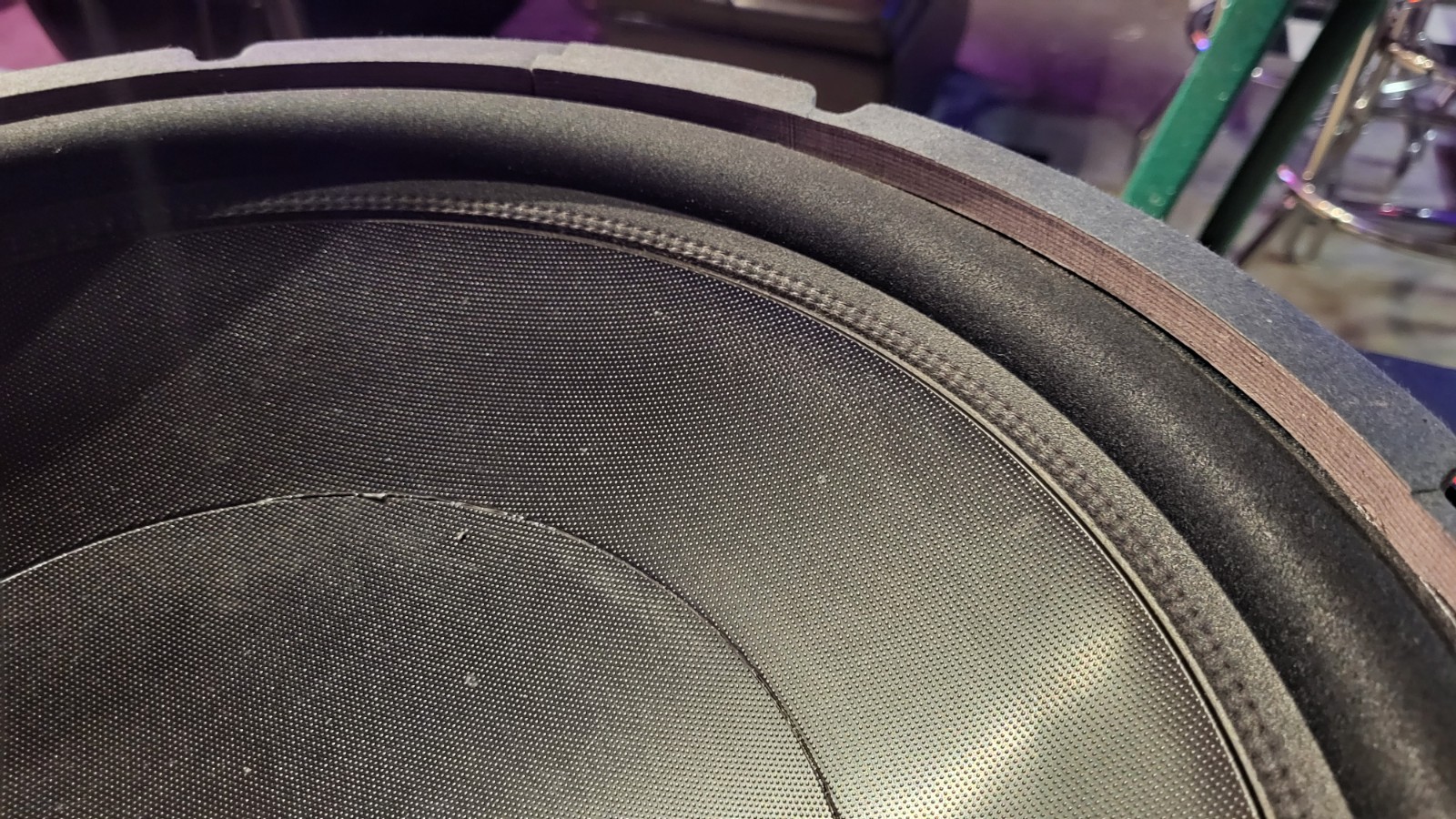 kicker cvr 18" subwoofer sigle 4ohm rare old school car audio woofer