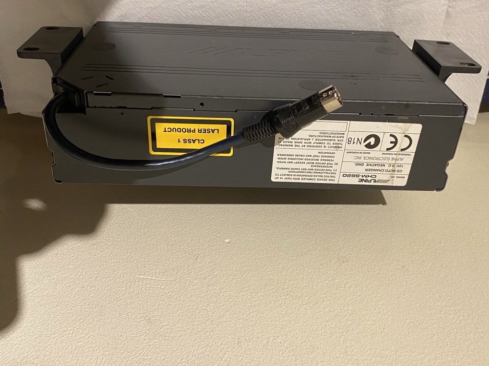 ALPINE CD Boot 6 DISC CHANGER CHM-S620 UNTESTED