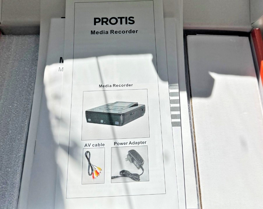 PROTIS Multi-function Media Recorder PT1190 *New* *Opened Box*
