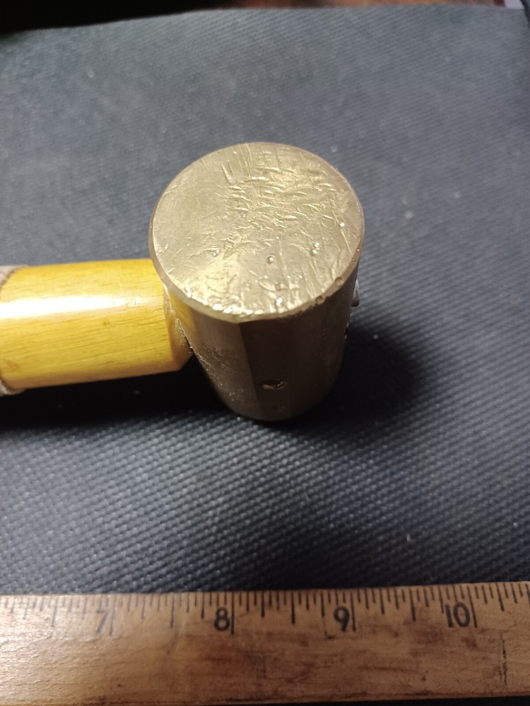 Hammer #4 Brass Mallet