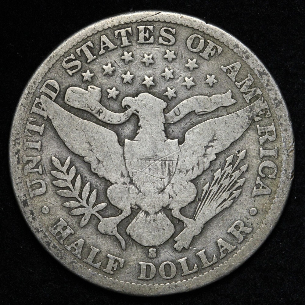 1903-S Barber Silver Half Dollar CHOICE E290 T