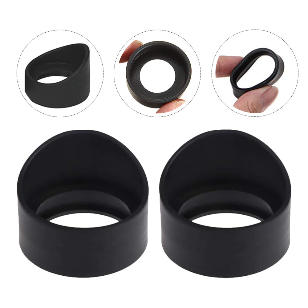 2PCS Cups Eyepiece Shield Cup Eyecups for Binoculars