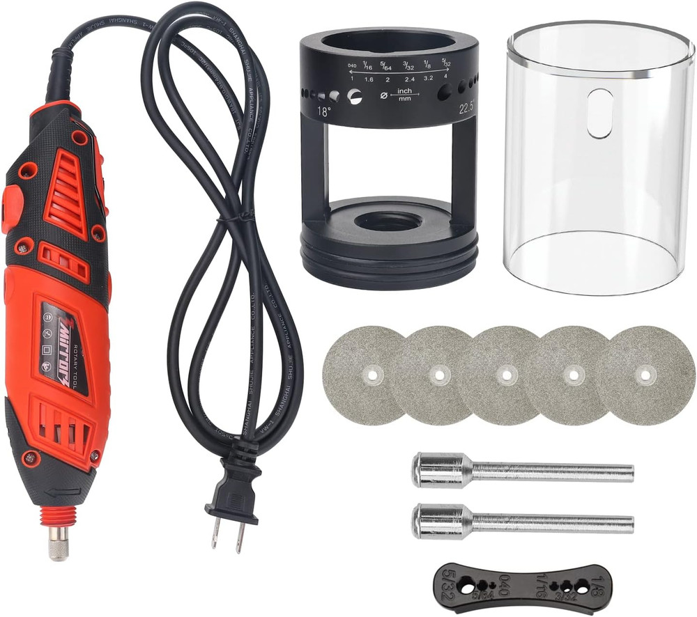 ALUMINUM Tungsten Electrode Sharpener Grinder TIG Welding Upgrade Variable Speed