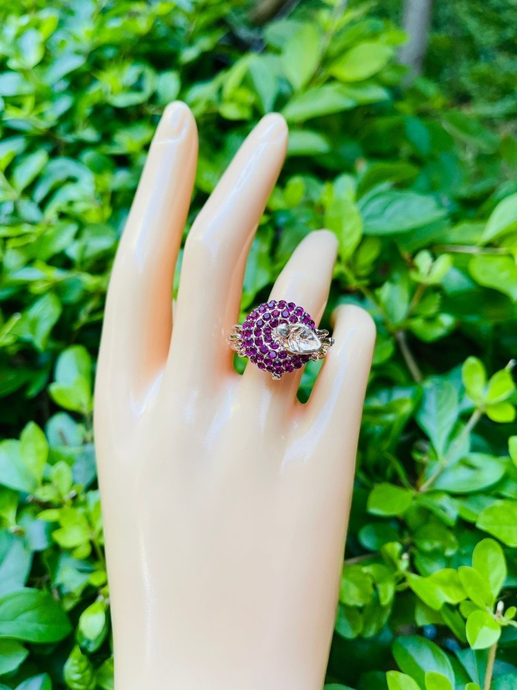 Apple-shaped women's ring/yu178