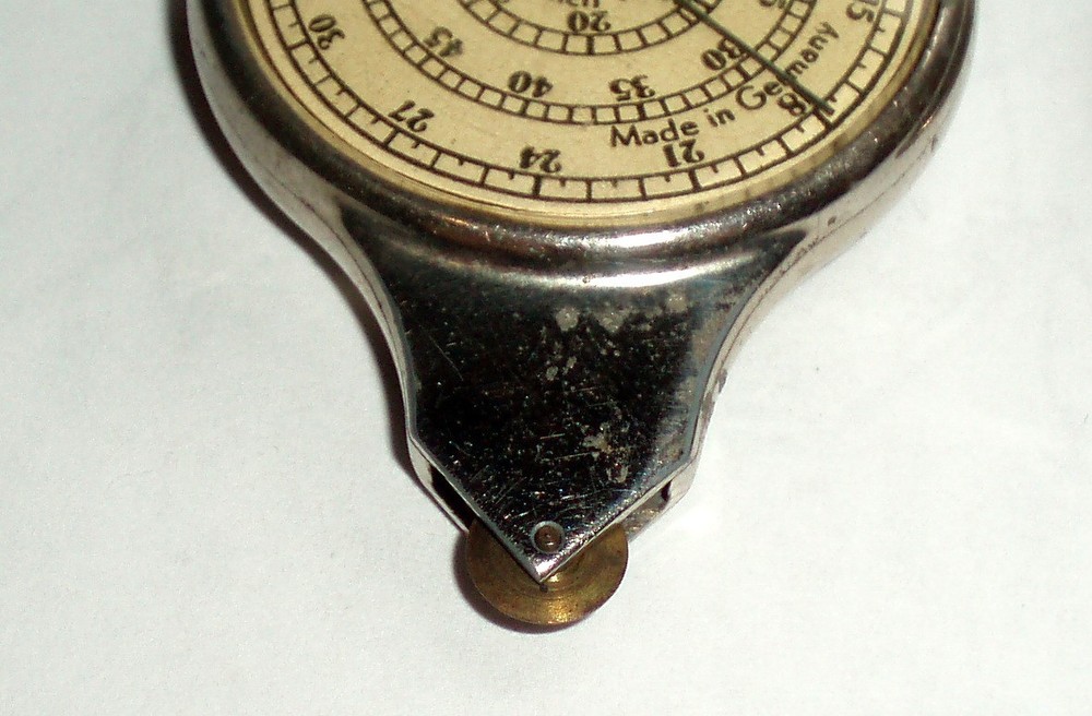 VINTAGE ANTIQUE GERMANY MAP READER NAUTICAL COMPASS MARITIME OPISOMETER TOOL