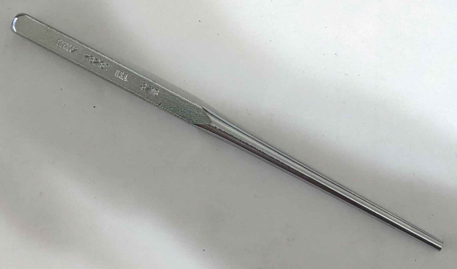 3/16" LONG TAPER LINE UP PUNCH [OAL: 8] TRW 73281 VINTAGE (QTY: 1) USA NOS