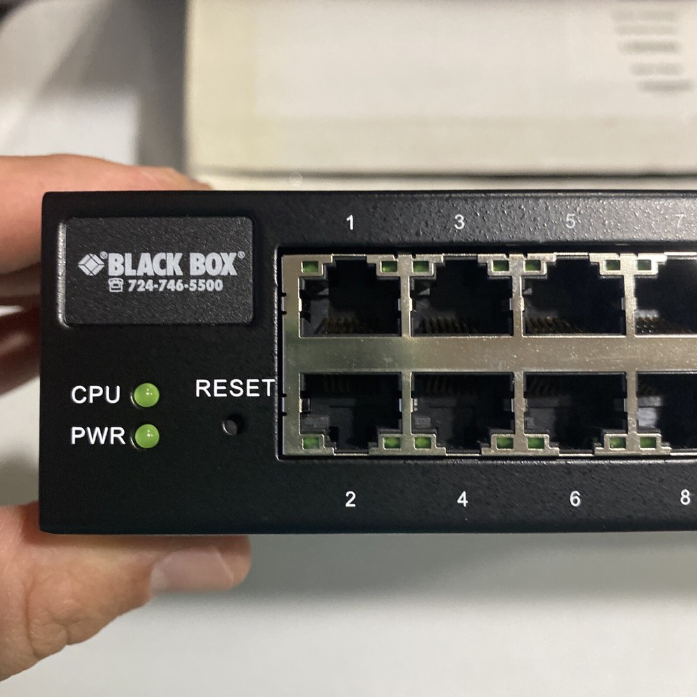 LGB2048A BLACK BOX COMPUTER ACCESSORIES NETWORK 48 Port NEW