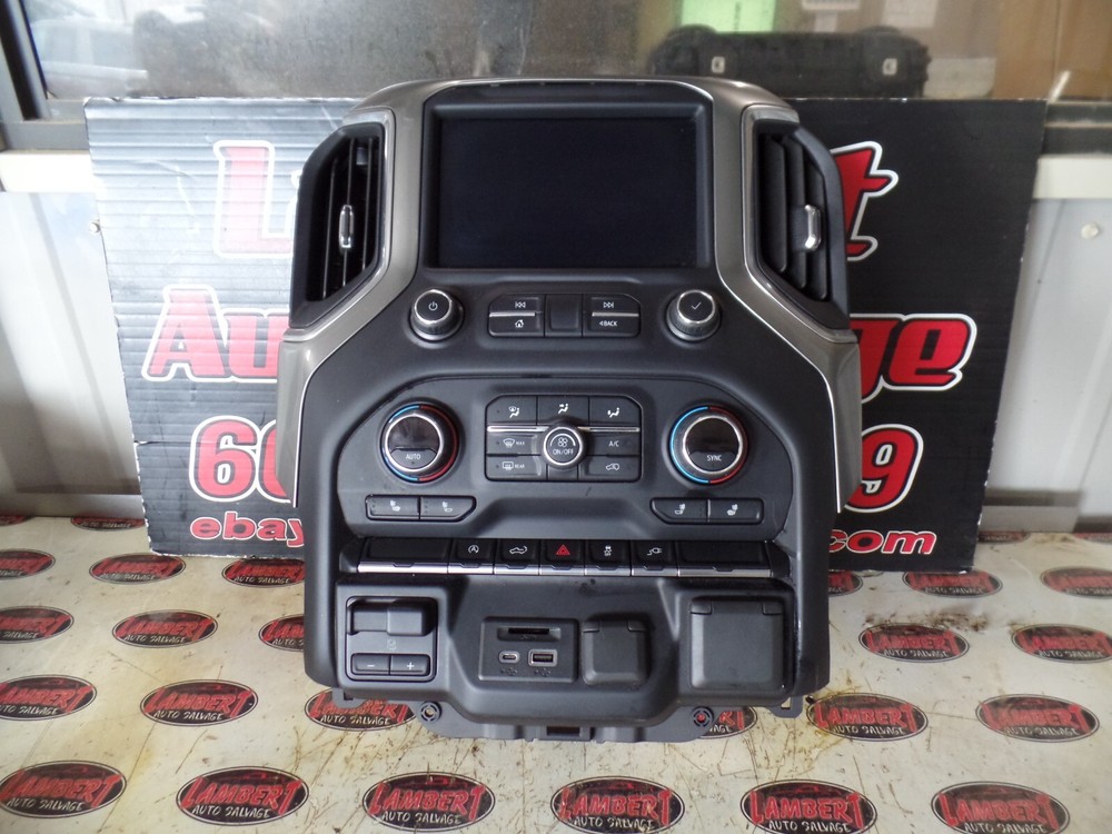 CHEVROLET SILVERADO 1500 PICKUP A/V Equipment control panel, control panel ass