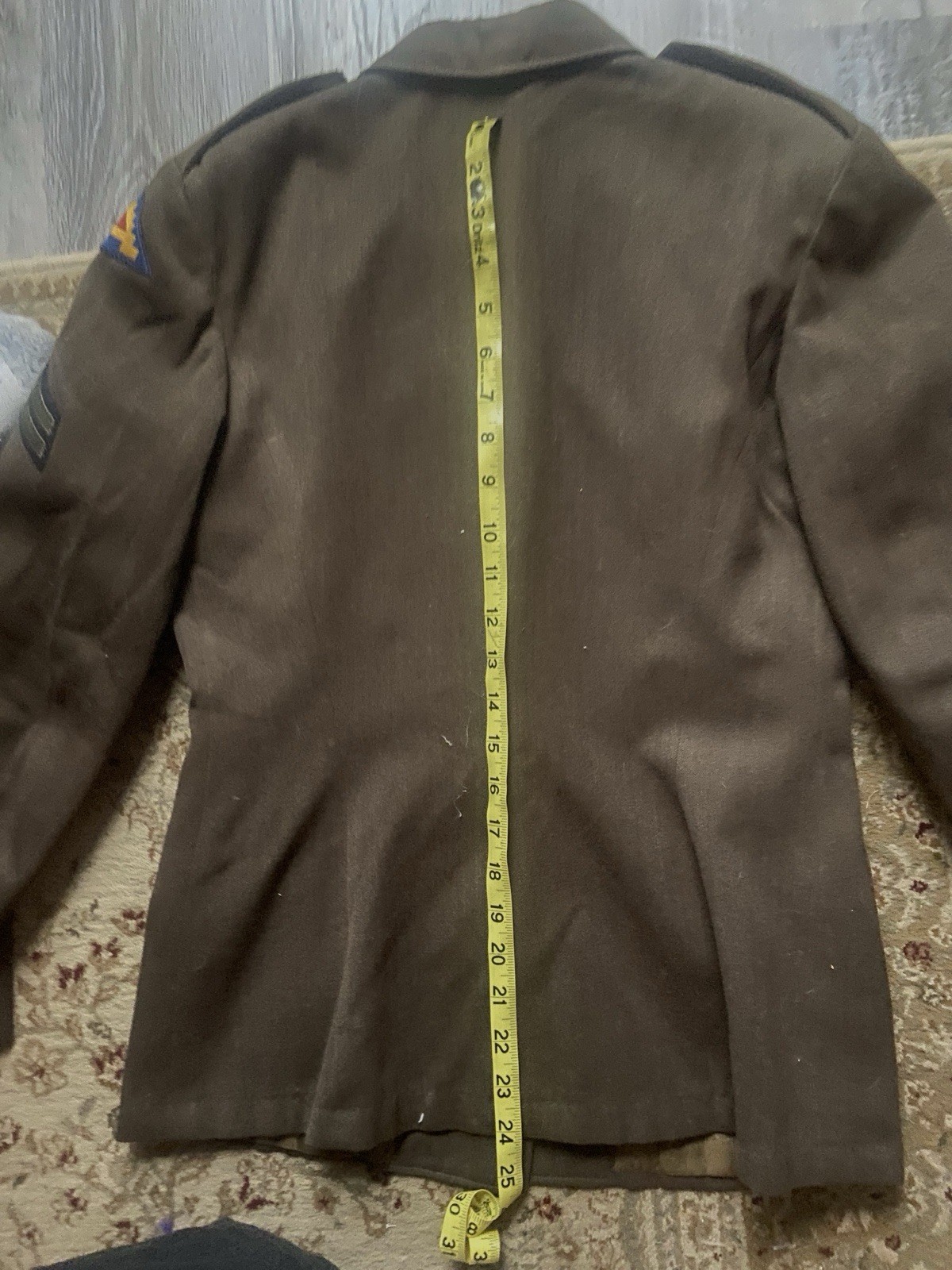 WWII WAC Uniform Jacket & Matching Skirt 7th Army Corporal