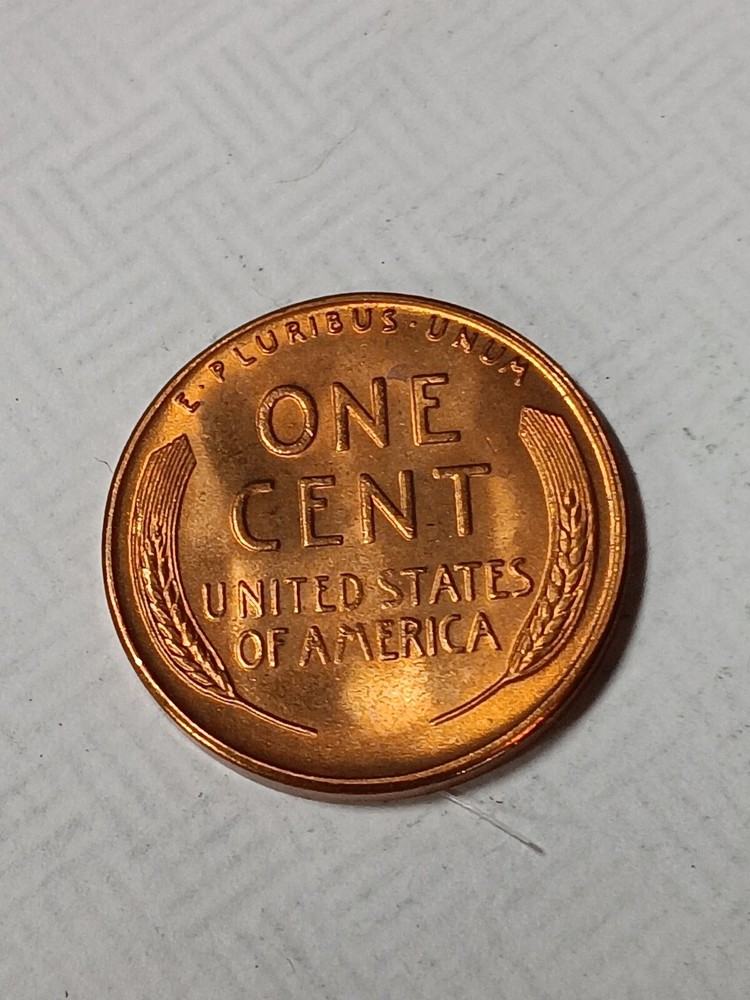 👉1954-S Wheat Cent - Choice Red