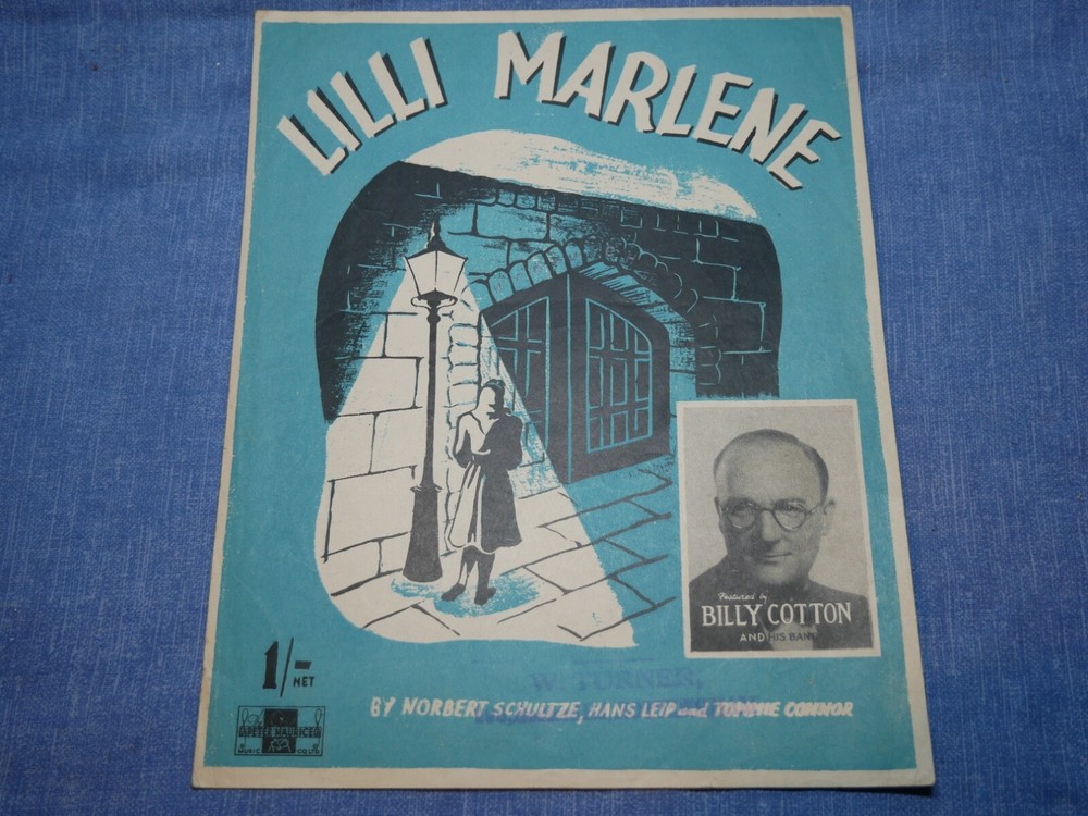SHEET MUSIC - LILLI MARLENE - BILLY COTTON