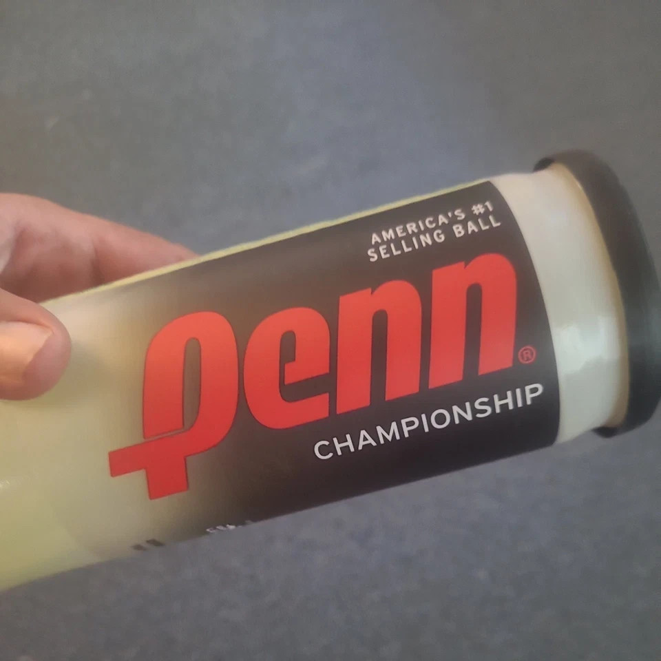 Penn 4 Championship Tennis Balls Extra Duty Felt 3 Ball Can Sealed New Tournamen