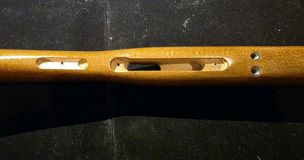 CVA BLAZER .50 CALIBER MUZZLELOADER Wooden Stock