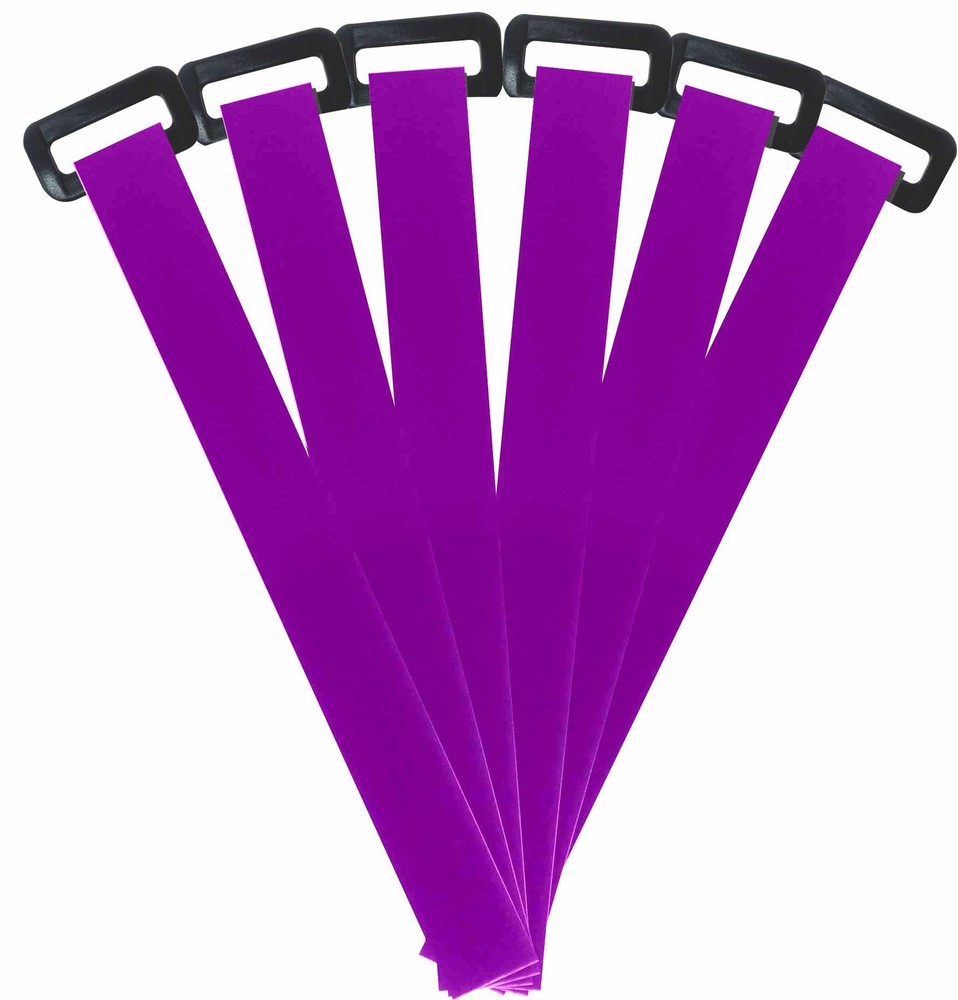 REGRIP 12" Cinch Style Reusable Cable Straps - 6 Pack