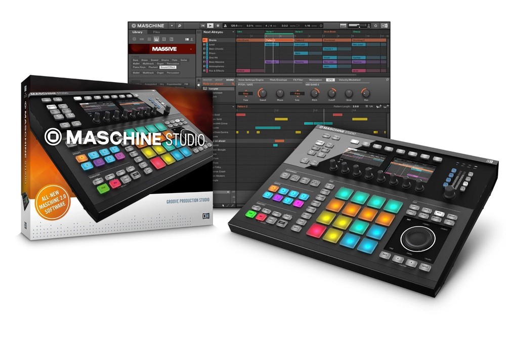 Native Instruments Maschine Studio Production & Performance MIDI Controller