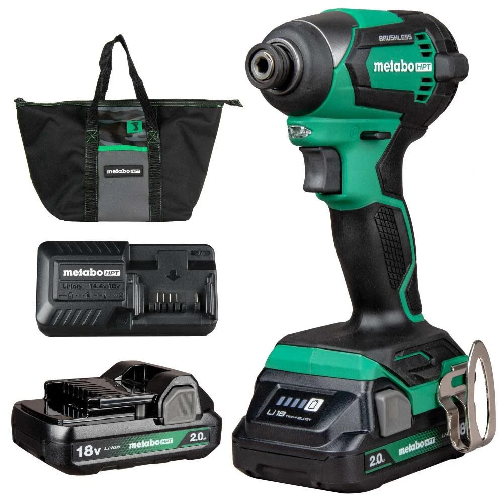 Metabo Hpt 18V Multivolt Cordless Impact Driver Kit