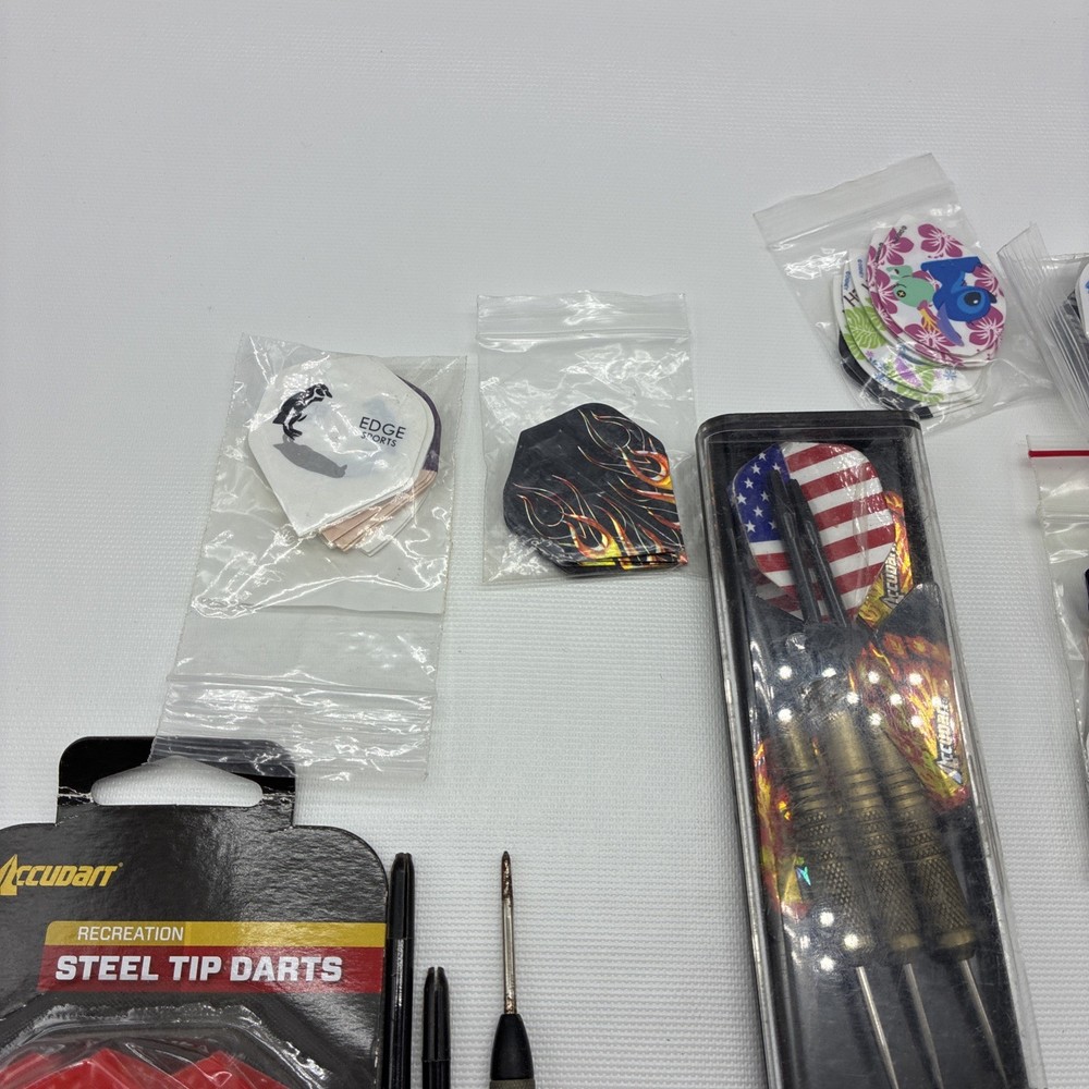 Lot Mixed Darts Flights Tips Assortment