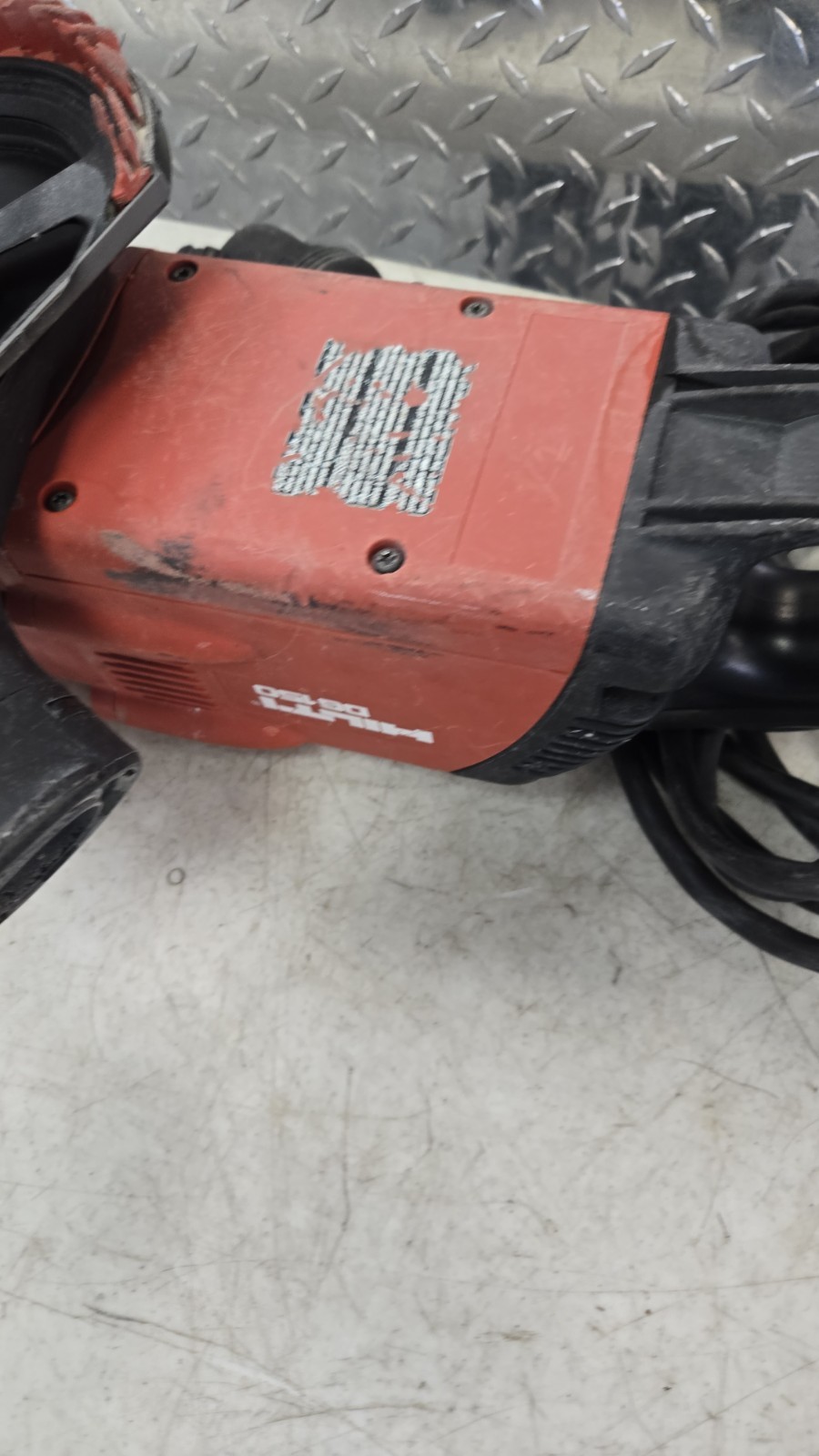 Hilti DG 150 Concrete Grinder No Power Supply
