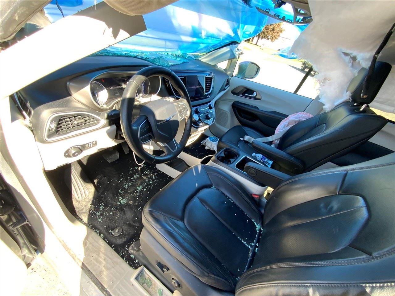 2017-2020 Chrysler Pacifica Driver Mirror Camera Used PN-68144068AD OEM