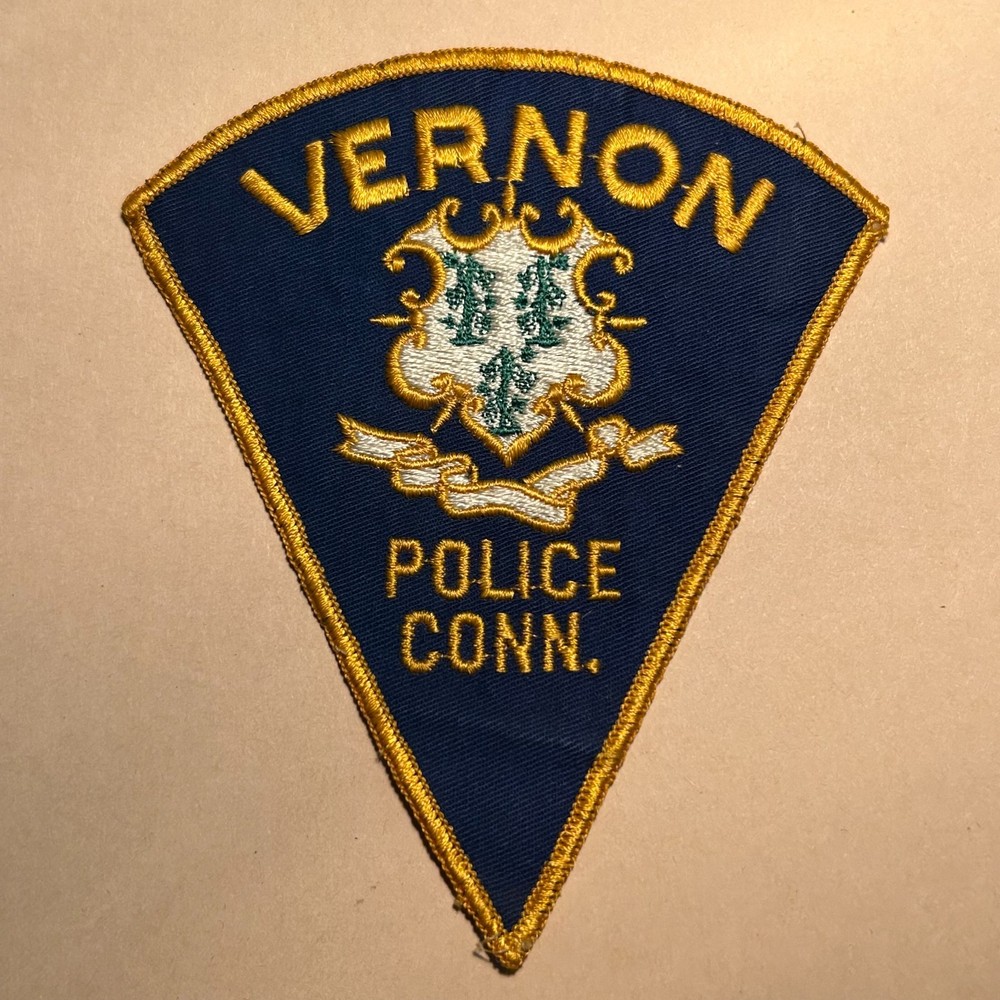 Vernon Connecticut CT Police patch