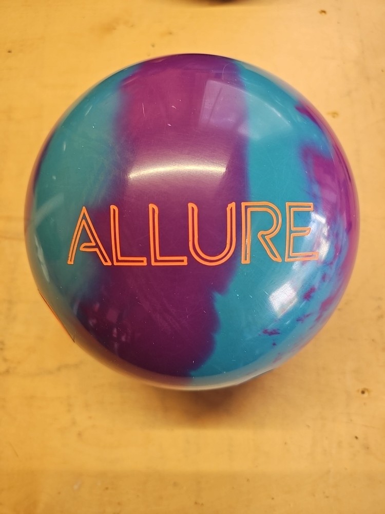 Ebonite ALLURE SOLID Bowling Ball 15 Lb Pound Drilled